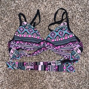 Pattern bathing suit top!